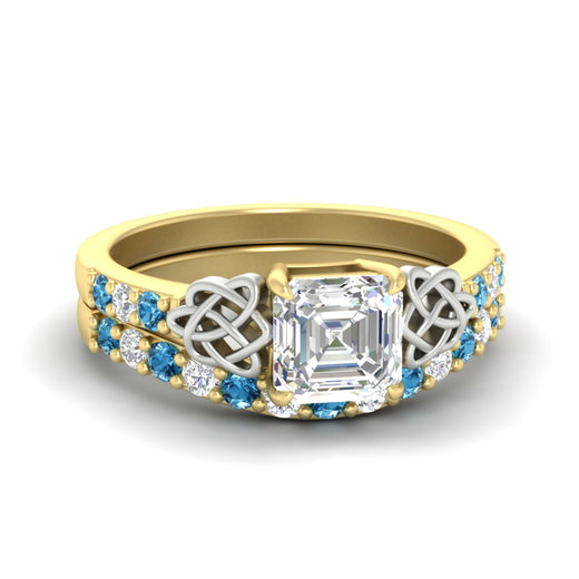 celtic-asscher-cut-blue-topaz-wedding-ring-set-in-yellow-gold-fdens2255asgicbltosleep-nl-yg-ws1.jpg