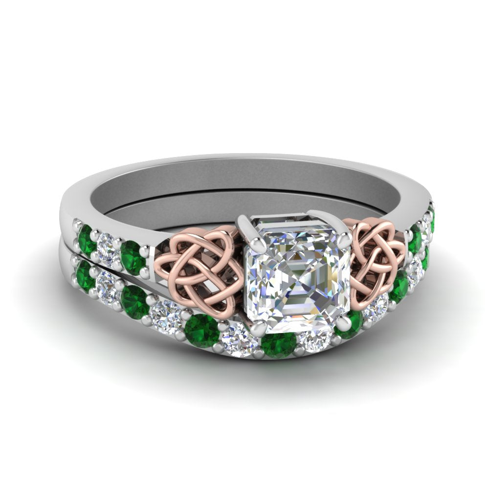 celtic-asscher-cut-diamond-wedding-ring-set-with-emerald-in-white-gold-FDENS2255B1ASGEMGR-NL-WG_017de006-1b5f-4a7d-8db4-a2cd218a0fe4?v=1757056956