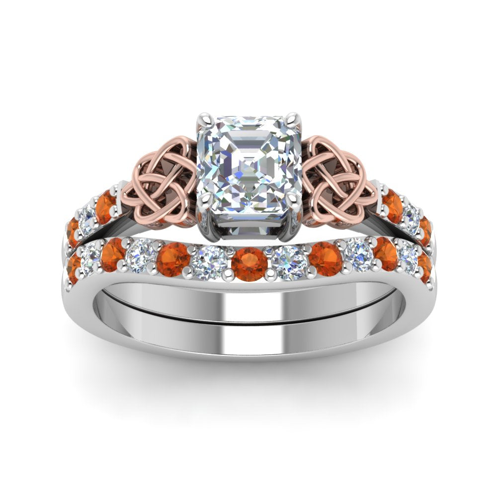 celtic-asscher-cut-diamond-wedding-ring-set-with-orange-sapphire-in-white-gold-FDENS2255B1ASGSAORANGLE5-NL-WG_72992f5d-dde5-4aa4-9e1f-92b053f9f6b8?v=1757056956