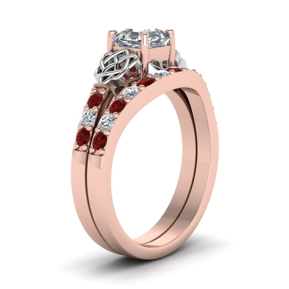 celtic-asscher-cut-diamond-wedding-ring-set-with-ruby-in-rose-gold-FDENS2255B1ASGRUDRANGLE2-NL-RG_f483687f-255e-4501-a02d-b6fce1ffbc1a?v=1757056956