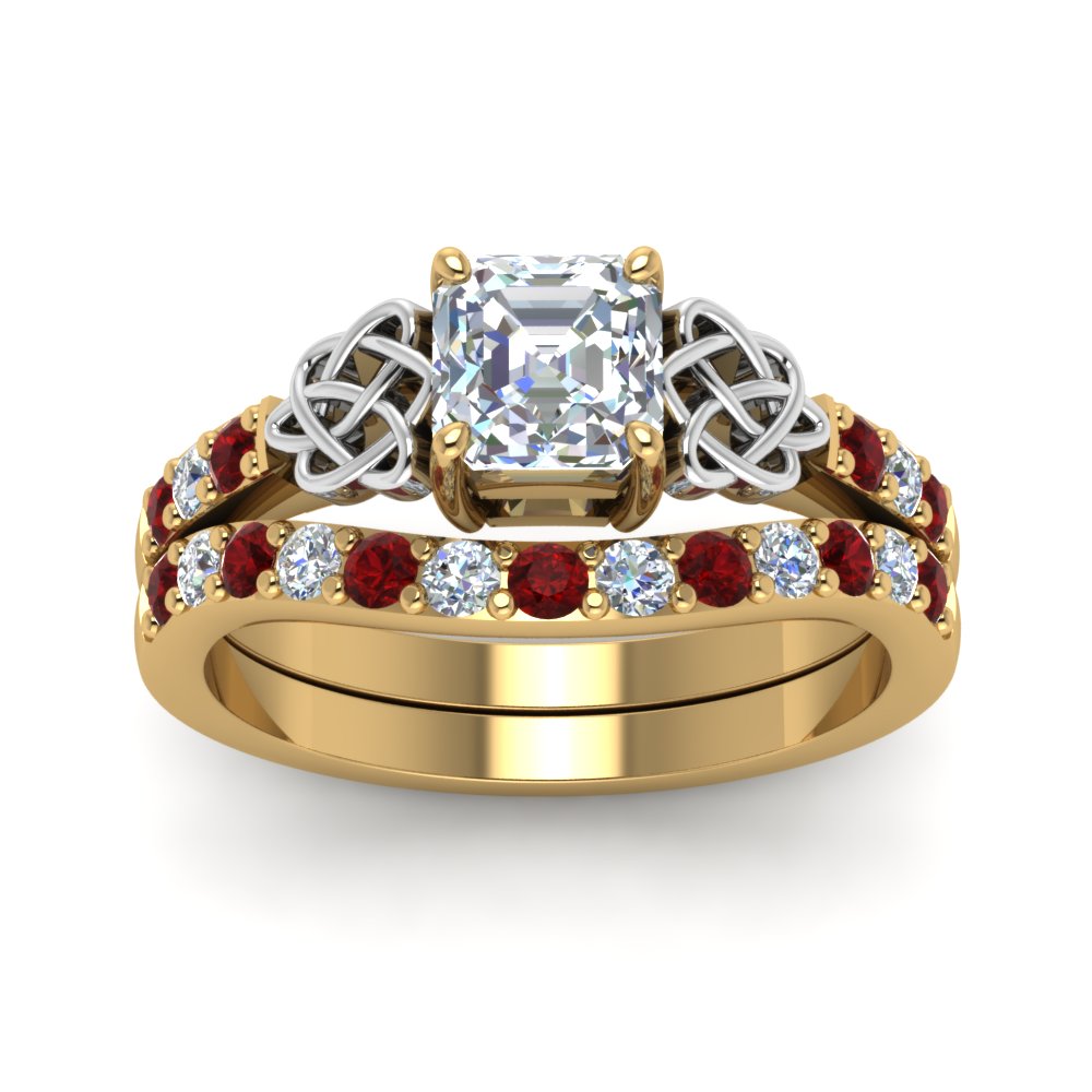 celtic-asscher-cut-diamond-wedding-ring-set-with-ruby-in-yellow-gold-FDENS2255B1ASGRUDRANGLE5-NL-YG_3e2ef88d-40b1-481a-bffd-d6d2b9970131?v=1757056956