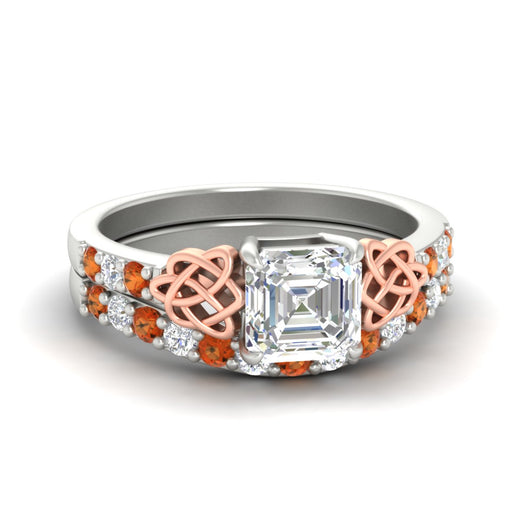 celtic-asscher-cut-orange-sapphire-wedding-ring-set-in-white-gold-fdens2255asgsaorsleep-nl-wg-ws1.jpg