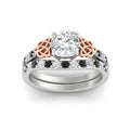 Thumbnail 81 - celtic-cushion-cut-black-diamond-wedding-ring-set-in-white-gold-fdens2255cugblackangle5-nl-wg-ws1.jpg