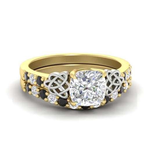celtic-cushion-cut-black-diamond-wedding-ring-set-in-yellow-gold-fdens2255cugblacksleep-nl-yg-ws1.jpg