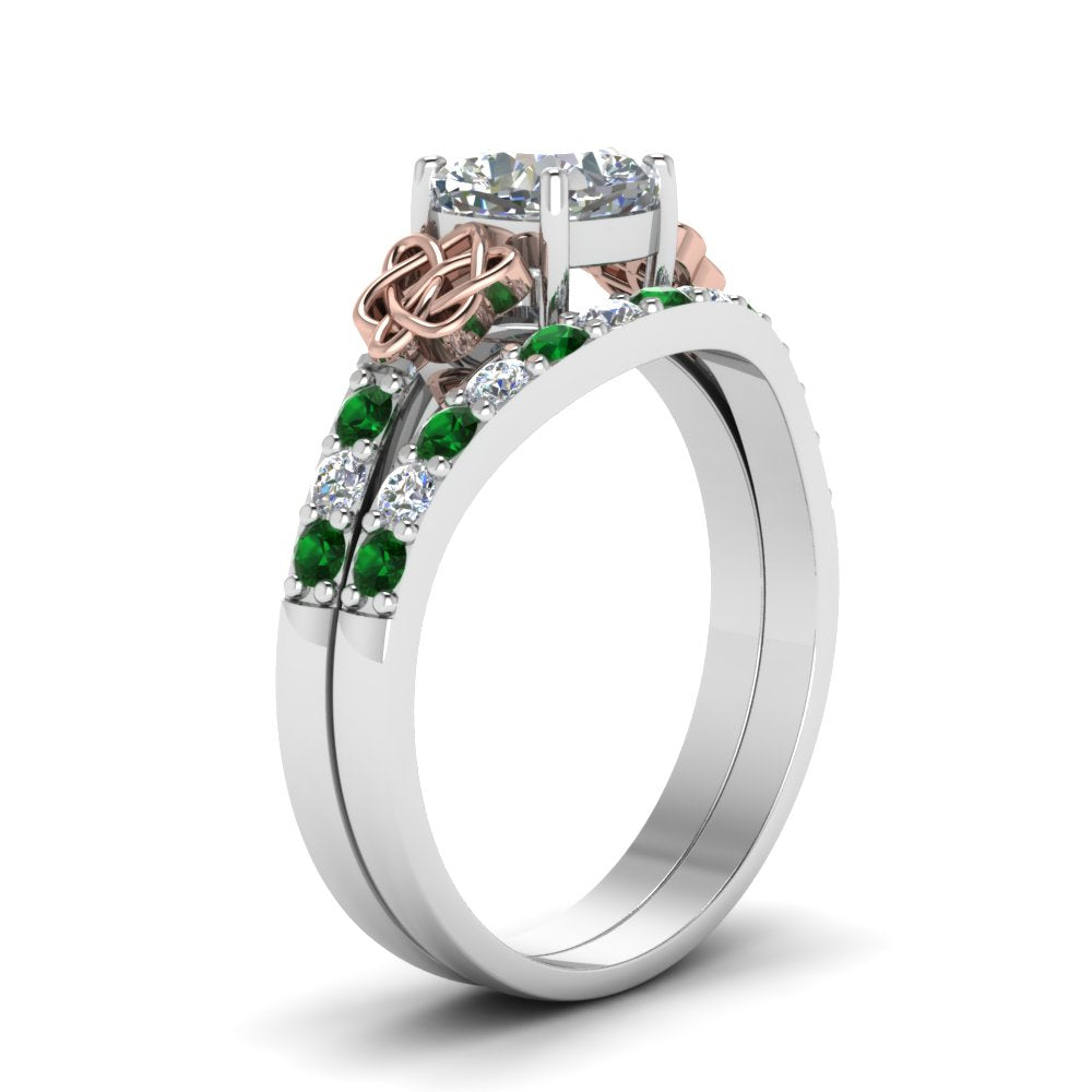 celtic-cushion-cut-diamond-wedding-ring-set-with-emerald-in-white-gold-FDENS2255B1CUGEMGRANGLE2-NL-WG_d6141b8f-df14-48ec-8699-f7072e8c47f3?v=1757065024