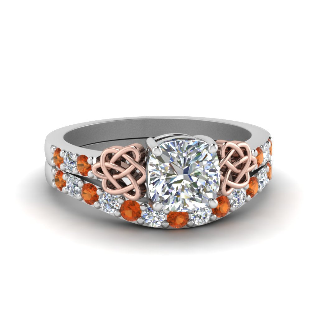 celtic-cushion-cut-diamond-wedding-ring-set-with-orange-sapphire-in-white-gold-FDENS2255B1CUGSAOR-NL-WG_ac53c4f2-8f7f-4e7d-b3f6-d88e1b738513?v=1757065024