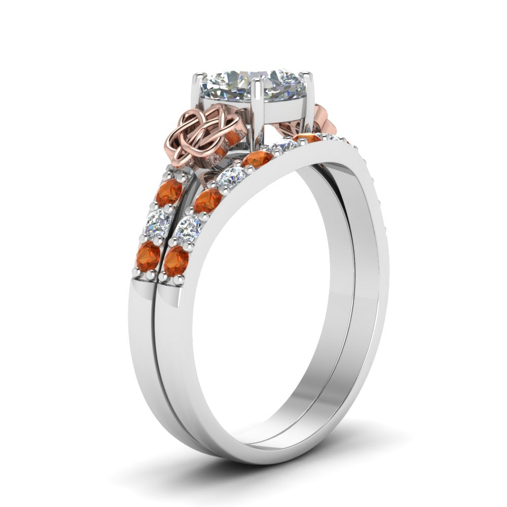 celtic-cushion-cut-diamond-wedding-ring-set-with-orange-sapphire-in-white-gold-FDENS2255B1CUGSAORANGLE2-NL-WG_2e3c25b5-5836-41e8-b101-2591636e952e?v=1757065024
