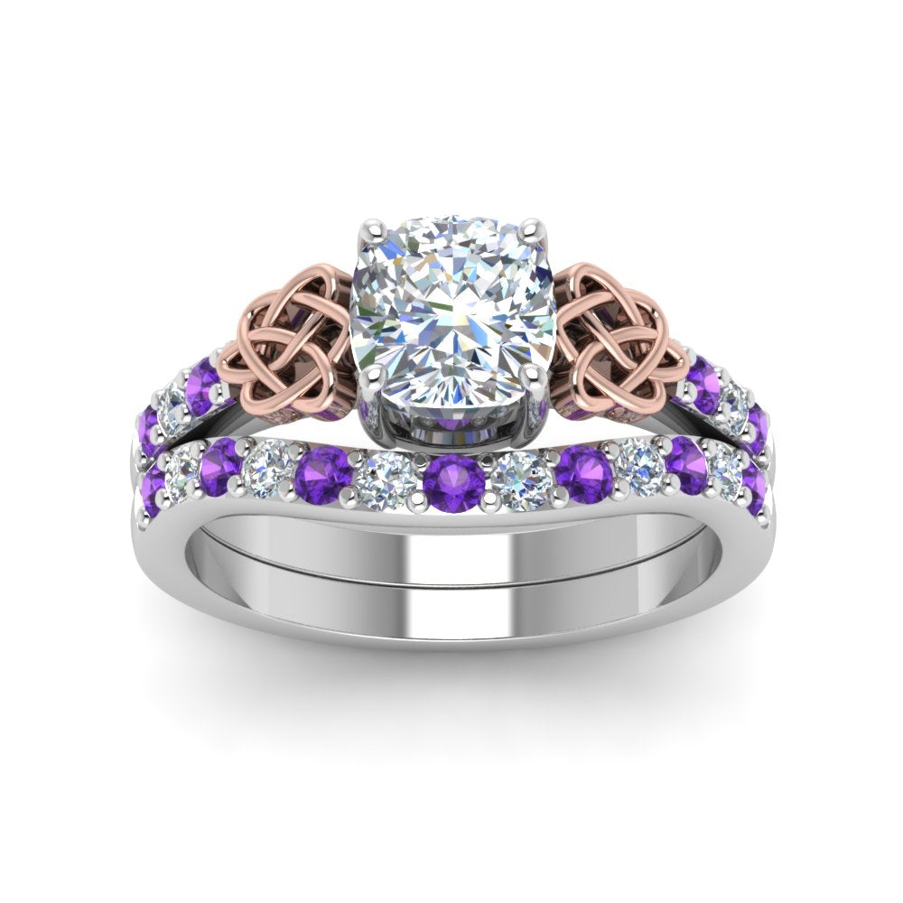 celtic-cushion-cut-diamond-wedding-ring-set-with-violet-topaz-in-white-gold-FDENS2255B1CUGVITOANGLE5-NL-WG_3833cb7b-6d57-4358-bf86-258f4c9ad860?v=1757065045