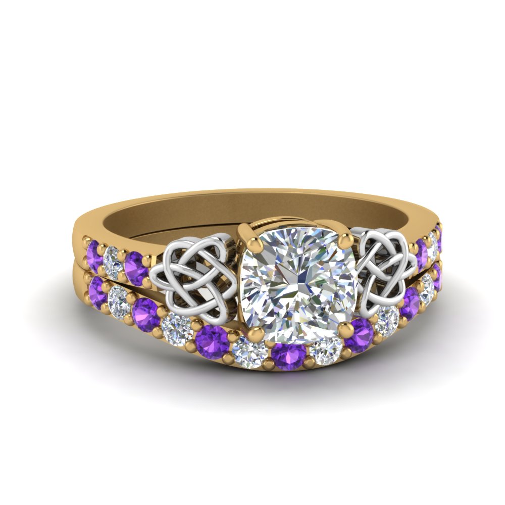 celtic-cushion-cut-diamond-wedding-ring-set-with-violet-topaz-in-yellow-gold-FDENS2255B1CUGVITO-NL-YG_b3f58ff0-cb3a-4b8c-9914-7796f7044bbc?v=1757065045