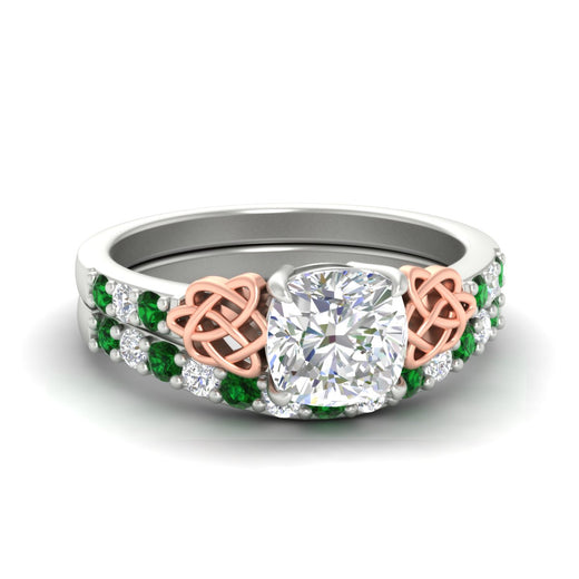 celtic-cushion-cut-emerald-wedding-ring-set-in-white-gold-fdens2255cugemgrsleep-nl-wg-ws1.jpg