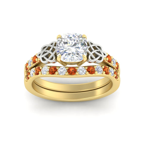 celtic-cushion-cut-orange-sapphire-wedding-ring-set-in-yellow-gold-fdens2255cugsaorangle5-nl-yg-ws1.jpg