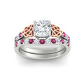 Thumbnail 38 - celtic-cushion-cut-pink-sapphire-wedding-ring-set-in-white-gold-fdens2255cugsadrpiangle5-nl-wg-ws1.jpg