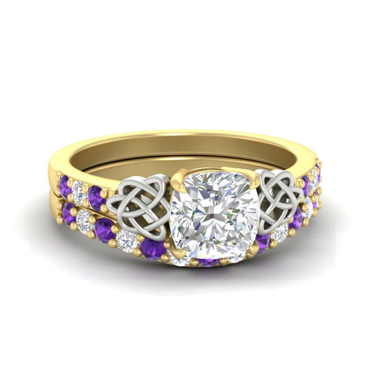 celtic-cushion-cut-purple-topaz-wedding-ring-set-in-yellow-gold-fdens2255cugvitosleep-nl-yg-ws1.jpg