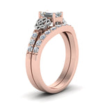 Load image into Gallery viewer, celtic-emerald-cut-diamond-wedding-ring-set-in-rose-gold-FDENS2255B1EMANGLE2-NL-RG_b22fe621-ac5a-4c0f-873f-789263f7e51d?v=1757056977
