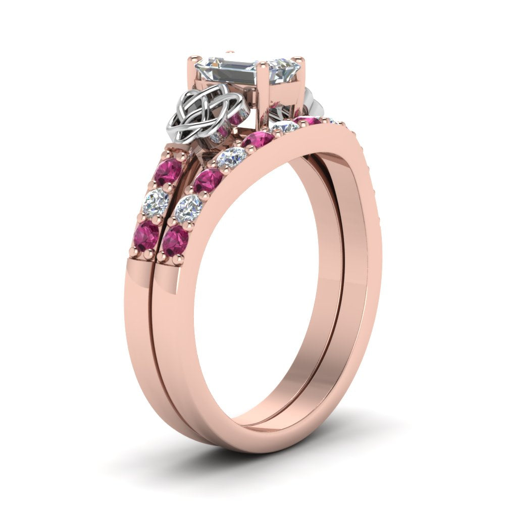 celtic-emerald-cut-diamond-wedding-ring-set-with-pink-sapphire-in-rose-gold-FDENS2255B1EMGSADRPIANGLE2-NL-RG_3565ffc3-439d-41b6-abea-cb0d19d15740?v=1757056977