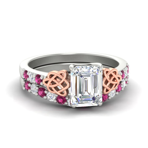 celtic-emerald-cut-pink-sapphire-wedding-ring-set-in-white-gold-fdens2255emgsadrpisleep-nl-wg-ws1.jpg