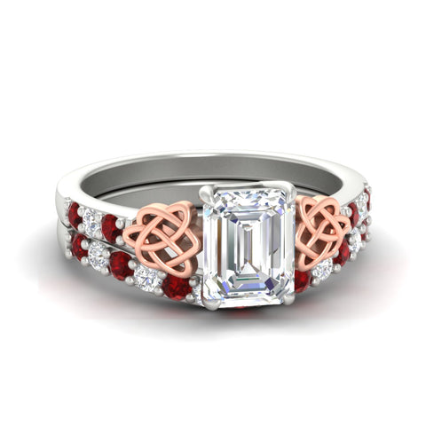 celtic-emerald-cut-ruby-wedding-ring-set-in-white-gold-fdens2255emgrudrsleep-nl-wg-ws1.jpg