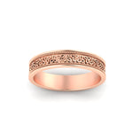 Load image into Gallery viewer, celtic-gold-wedding-ring-for-men-in-rose-gold-fdm9861angle5-nl-rg