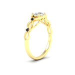 Load image into Gallery viewer, celtic-infinity-round-cut-black-diamond-engagement-ring-in-yellow-gold-fdenr11611rorgblackangle2-nl-yg_f0ec697d-6fb3-4b8e-a967-3f907bfe9c0d.jpg?v=1764671693
