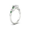 Load image into Gallery viewer, celtic-infinity-round-cut-emerald-engagement-ring-in-white-gold-fdenr11611rorgemgrangle2-nl-wg_0d4d02c5-e255-4946-ba6b-93fe45250787.jpg?v=1764671693