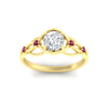 Load image into Gallery viewer, celtic-infinity-round-cut-pink-sapphire-engagement-ring-in-yellow-gold-fdenr11611rorgsadrpiangle5-nl-yg_de7eb25b-1ea4-4fd3-bad1-c5772e5b692c.jpg?v=1764671693