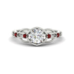 Load image into Gallery viewer, celtic-infinity-round-cut-ruby-engagement-ring-in-white-gold-fdenr11611rorgrudrsleep-nl-wg_b9628d3b-35d5-463b-b1a0-178dde9ec753.jpg?v=1764671693

