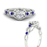 Load image into Gallery viewer, celtic-infinity-round-cut-sapphire-engagement-ring-in-white-gold-fdenr11611rorgsablangle3-nl-wg_a5f68c99-ef6e-4b93-869d-9b1ae1055578.jpg?v=1764671693
