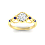 Load image into Gallery viewer, celtic-infinity-round-cut-sapphire-engagement-ring-in-yellow-gold-fdenr11611rorgsablangle5-nl-yg_ce32e8b7-7343-48b1-ace0-525f93083f81.jpg?v=1764671694
