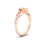 Load image into Gallery viewer, celtic-infinity-semi-mount-diamond-engagement-ring-in-rose-gold-fdenr11611smangle2-nl-rg.jpg?v=1764671740