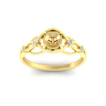 Load image into Gallery viewer, celtic-infinity-semi-mount-diamond-engagement-ring-in-yellow-gold-fdenr11611smangle5-nl-yg.jpg?v=1764671740