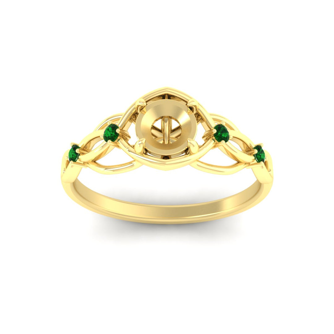 celtic-infinity-semi-mount-emerald-engagement-ring-in-yellow-gold-fdenr11611smgemgrangle5-nl-yg.jpg?v=1764671740