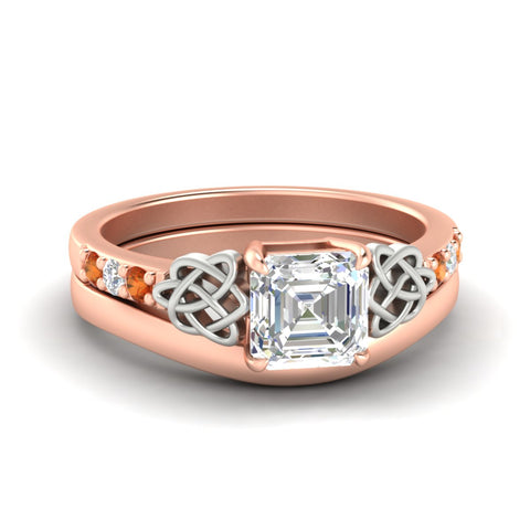 celtic-knot-asscher-cut-orange-sapphire-ring-with-plain-band-set-in-rose-gold-fdens2255asgsaorsleep-nl-rg-ws3.jpg