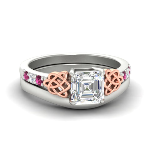 celtic-knot-asscher-cut-pink-sapphire-ring-with-plain-band-set-in-white-gold-fdens2255asgsadrpisleep-nl-wg-ws3.jpg