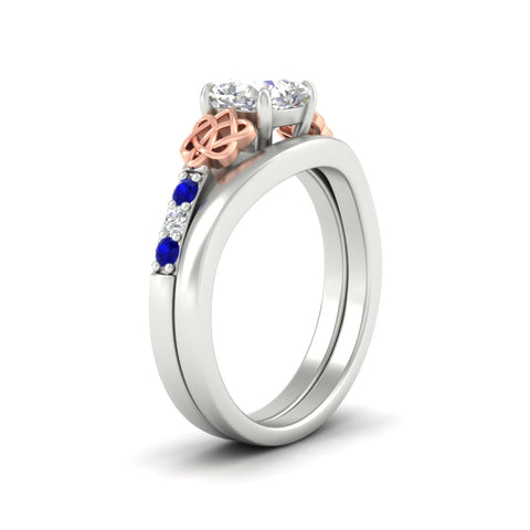celtic-knot-cushion-cut-sapphire-ring-with-plain-band-set-in-white-gold-fdens2255cugsablangle2-nl-wg-ws3.jpg