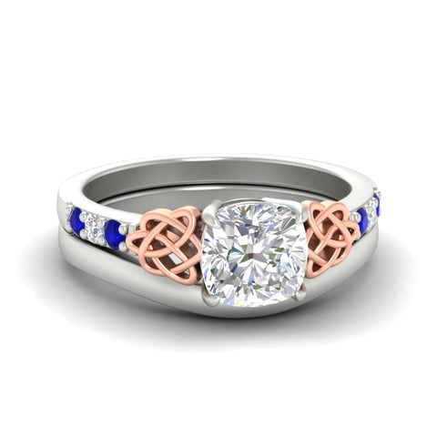 celtic-knot-cushion-cut-sapphire-ring-with-plain-band-set-in-white-gold-fdens2255cugsablsleep-nl-wg-ws3.jpg