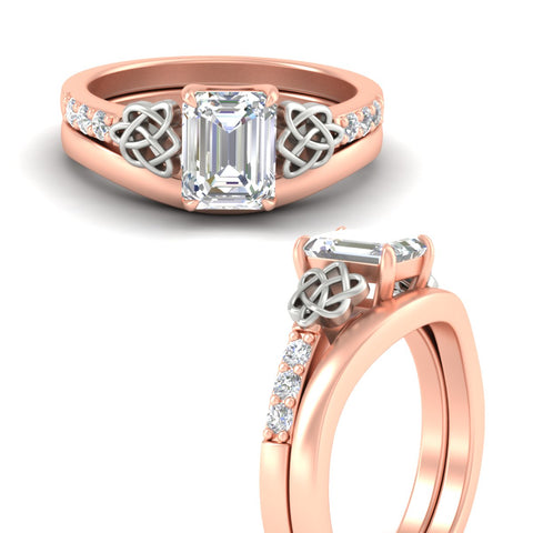celtic-knot-emerald-cut-diamond-ring-with-plain-band-set-in-rose-gold-fdens2255emangle3-nl-rg-ws3.jpg
