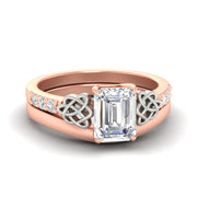 celtic-knot-emerald-cut-diamond-ring-with-plain-band-set-in-rose-gold-fdens2255emsleep-nl-rg-ws3.jpg