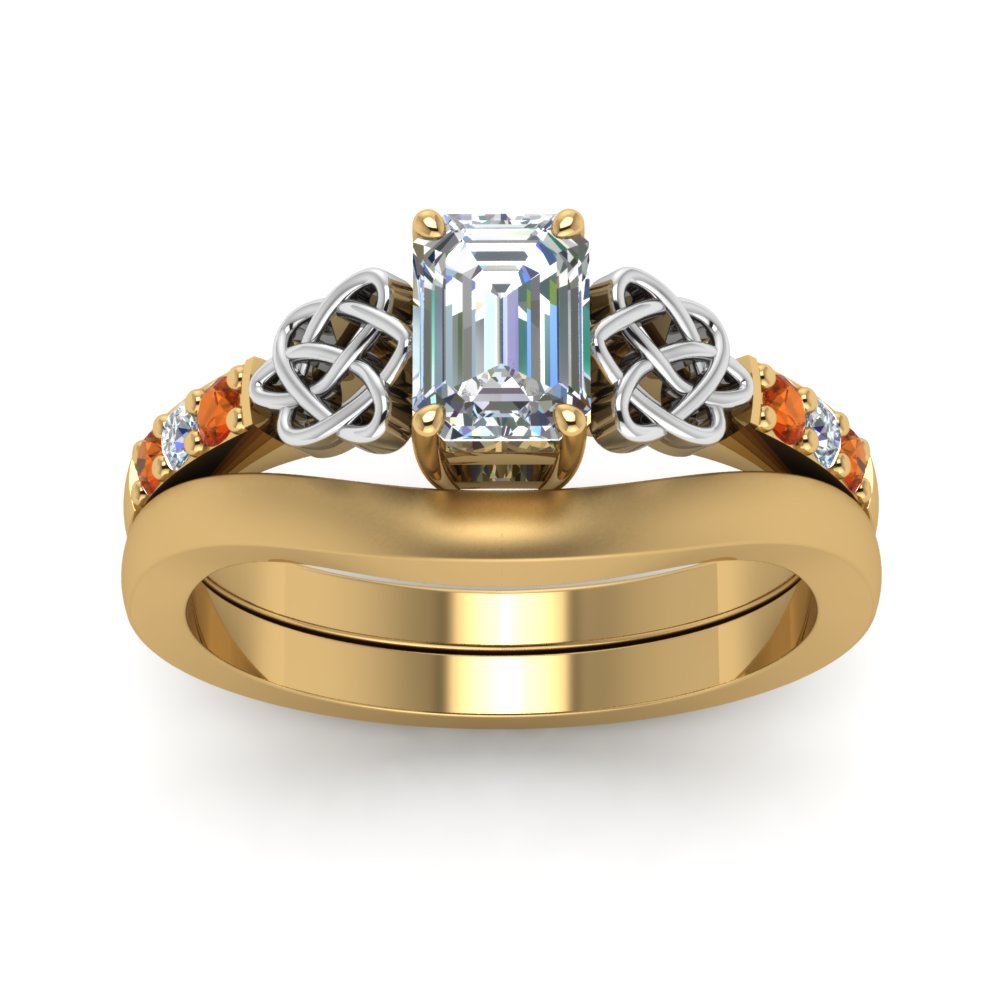celtic-knot-emerald-cut-diamond-ring-with-plain-band-set-with-orange-sapphire-in-yellow-gold-FDENS2255B3EMGSAORANGLE5-NL-YG_83943b02-e77d-4585-8bdc-b1da90caa6b2?v=1756976830