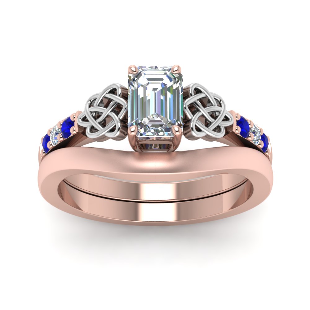 celtic-knot-emerald-cut-diamond-ring-with-plain-band-set-with-sapphire-in-rose-gold-FDENS2255B3EMGSABLANGLE5-NL-RG_c61f1a67-4d5e-4179-9081-9b195300380a?v=1756976829