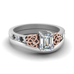 Load image into Gallery viewer, celtic-knot-emerald-cut-ring-with-plain-band-set-in-white-gold-with-black-diamond-in-white-gold-FDENS2255B3EMGBLACK-NL-WG_fb73cbc3-0196-4fa1-b656-dbe8ebec5b1b?v=1756976832
