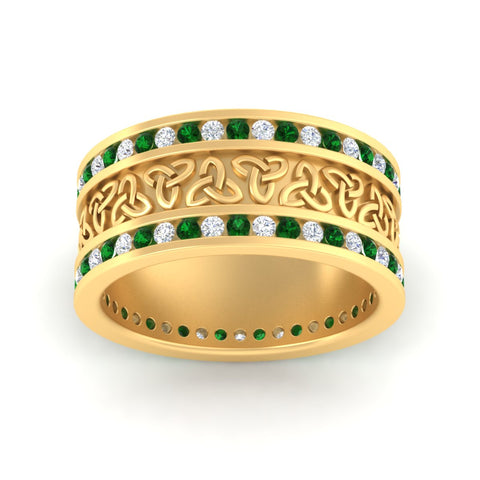 celtic-knot-emerald-wide-wedding-band-ring-in-yellow-gold-fdm1337gemgrangle5-nl-yg.jpg
