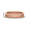 Load image into Gallery viewer, celtic-knot-gold-mens-ring-in-rose-gold-fdm9861-nl-rg-hw