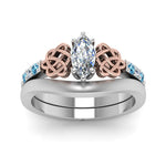 Load image into Gallery viewer, celtic-knot-marquise-cut-diamond-ring-with-plain-band-set-with-blue-topaz-in-white-gold-FDENS2255B3MQGICBLTOANGLE5-NL-WG_932bb9be-16d4-486b-aad5-6954784ca5c2?v=1756976841
