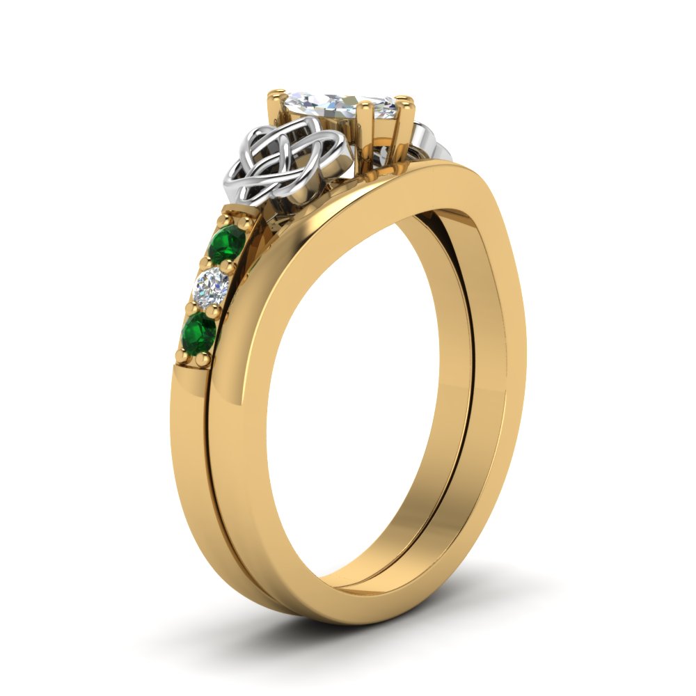 celtic-knot-marquise-cut-diamond-ring-with-plain-band-set-with-emerald-in-yellow-gold-FDENS2255B3MQGEMGRANGLE2-NL-YG_28269042-1b6e-4585-9487-8d144f0533c8?v=1756976841