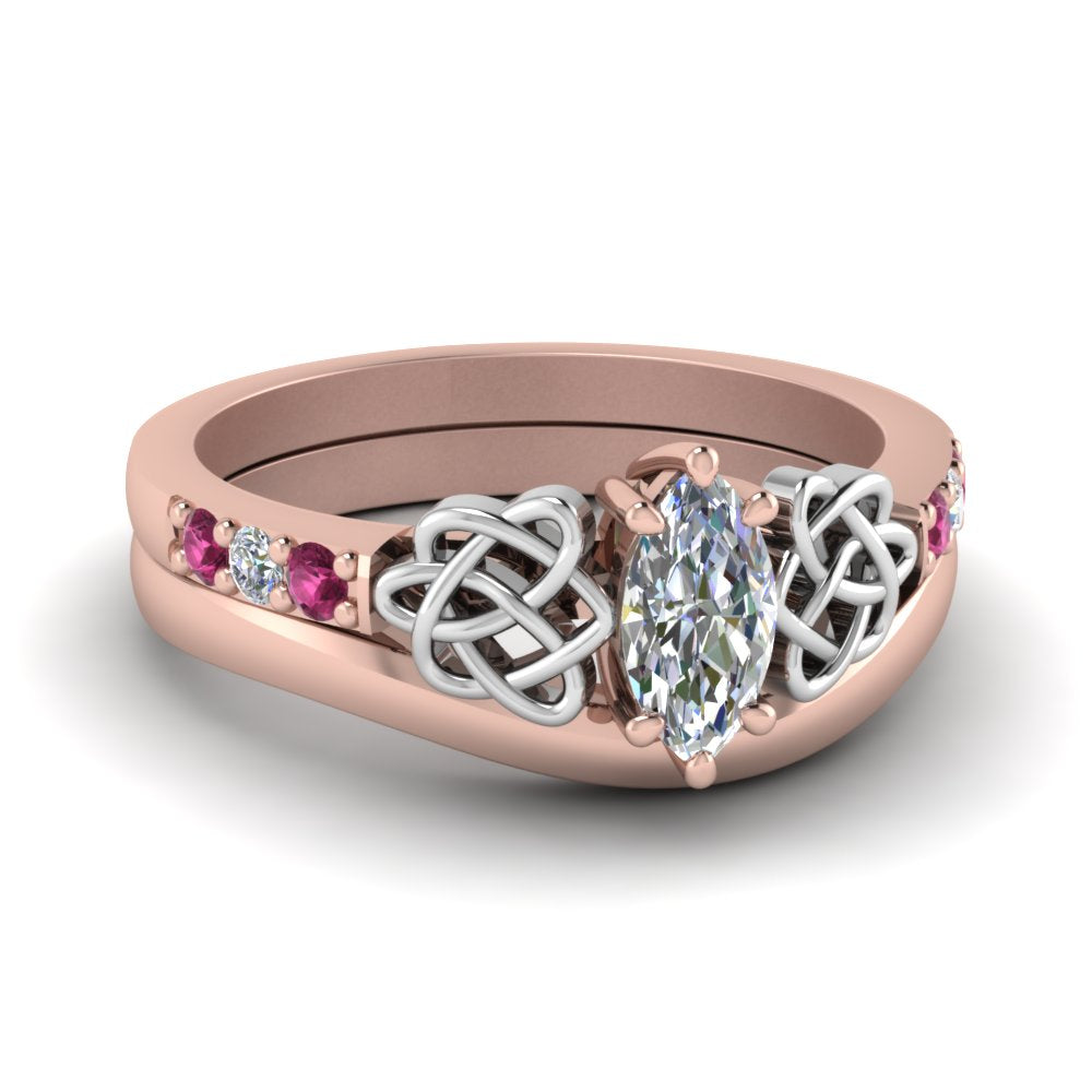 celtic-knot-marquise-cut-diamond-ring-with-plain-band-set-with-pink-sapphire-in-rose-gold-FDENS2255B3MQGSADRPI-NL-RG_f8ea2e60-c8d4-4805-80cb-cbaa44df100d?v=1756976840