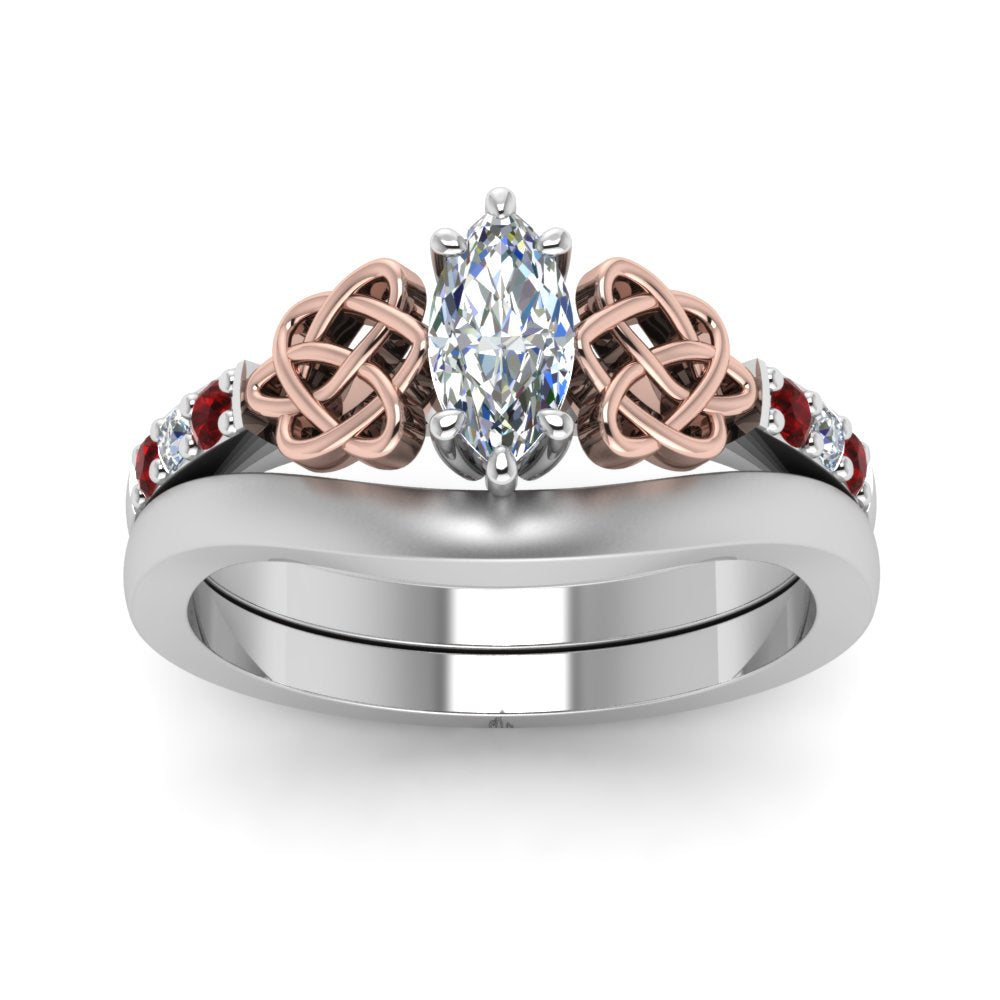 celtic-knot-marquise-cut-diamond-ring-with-plain-band-set-with-ruby-in-white-gold-FDENS2255B3MQGRUDRANGLE5-NL-WG_47250e5d-a1e5-45e1-a216-e765804eff2a?v=1756976840
