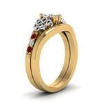 Load image into Gallery viewer, celtic-knot-marquise-cut-diamond-ring-with-plain-band-set-with-ruby-in-yellow-gold-FDENS2255B3MQGRUDRANGLE2-NL-YG_ce8ae038-1758-40cf-b9a7-16b1a396ec4e?v=1756976840
