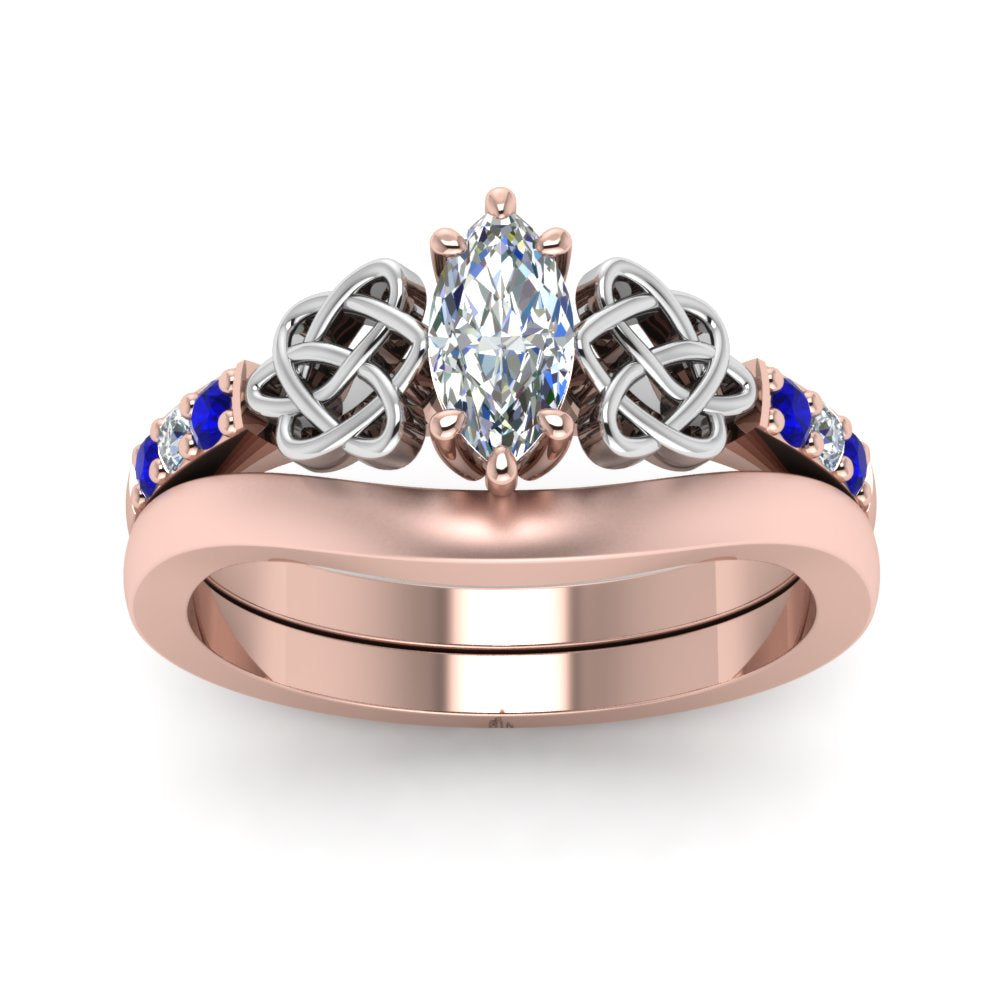 celtic-knot-marquise-cut-diamond-ring-with-plain-band-set-with-sapphire-in-rose-gold-FDENS2255B3MQGSABLANGLE5-NL-RG?v=1756976752