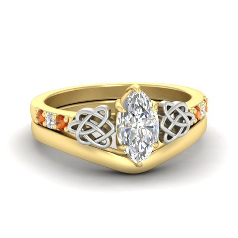 celtic-knot-marquise-cut-orange-sapphire-ring-with-plain-band-set-in-yellow-gold-fdens2255mqgsaorsleep-nl-yg-ws3.jpg