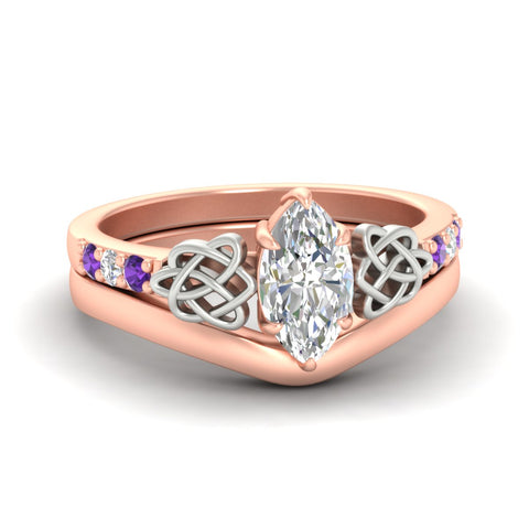 celtic-knot-marquise-cut-purple-topaz-ring-with-plain-band-set-in-rose-gold-fdens2255mqgvitosleep-nl-rg-ws3.jpg